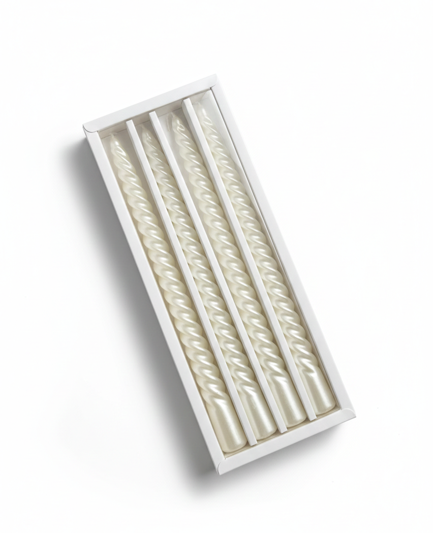 Twist Candle Set (Set of 4)