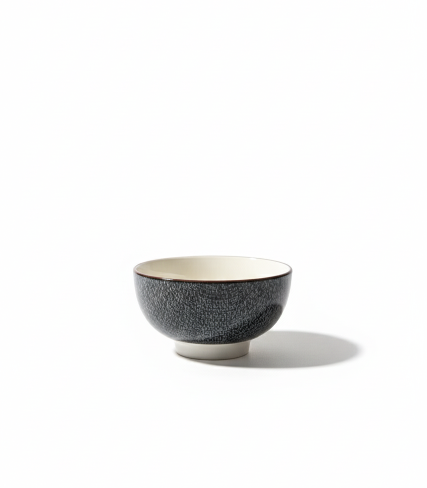 Black Speckled Ceramic Plates