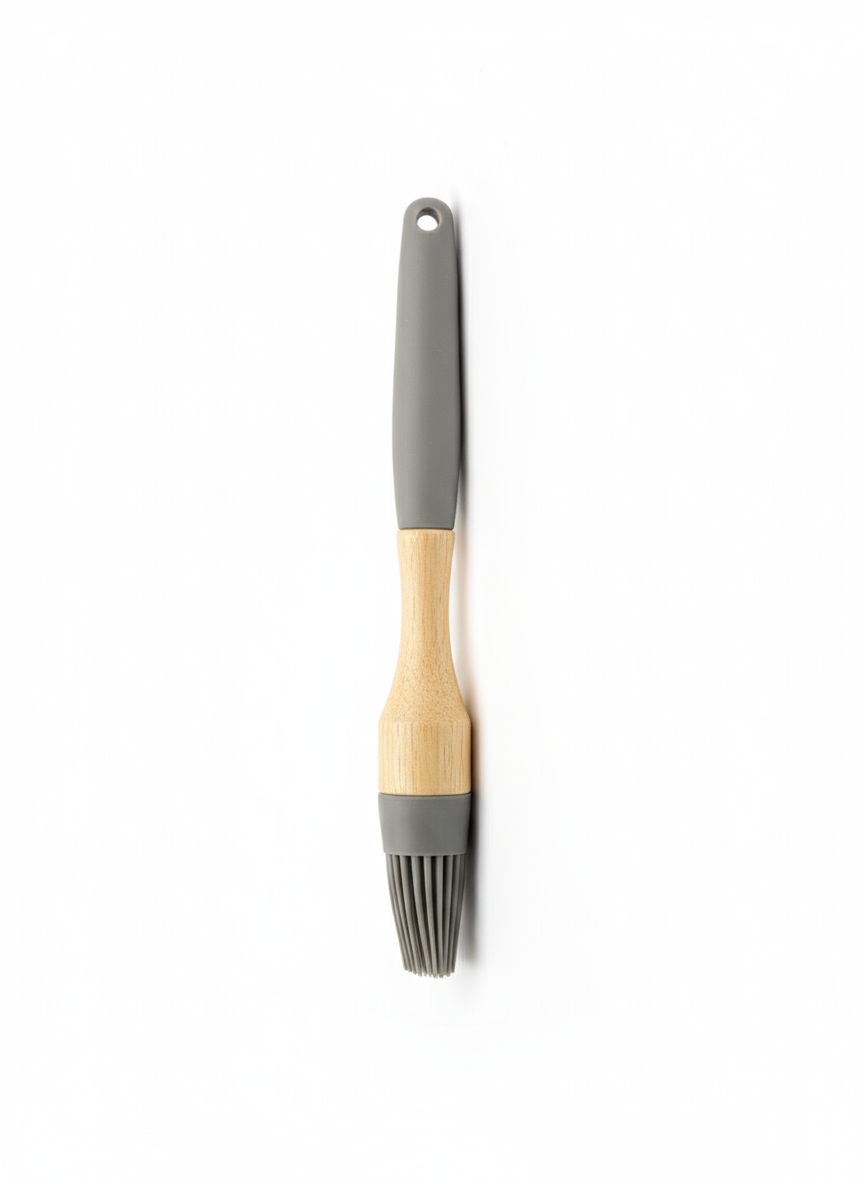 Silicone Pastry Brush with Wooden Handle