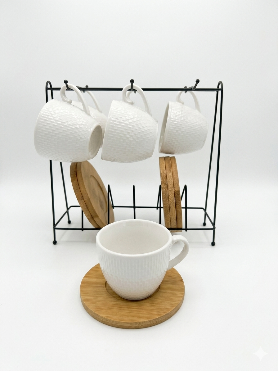 Bamboo Brew Coffee Cup Set