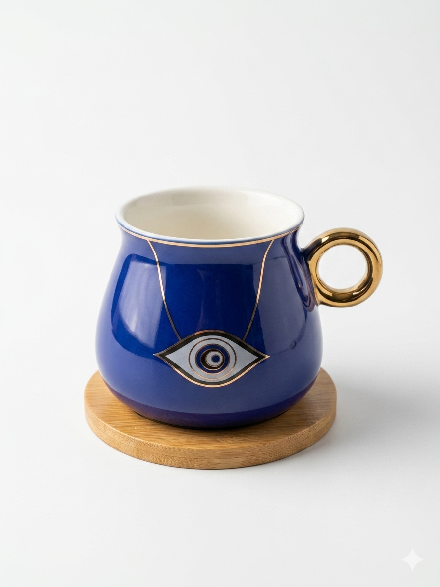 Evil Eye Teacup (1 Piece)