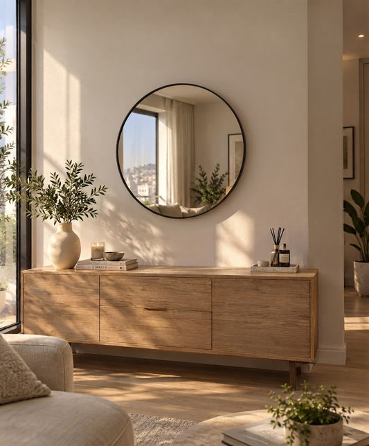 Round Wall Mirror