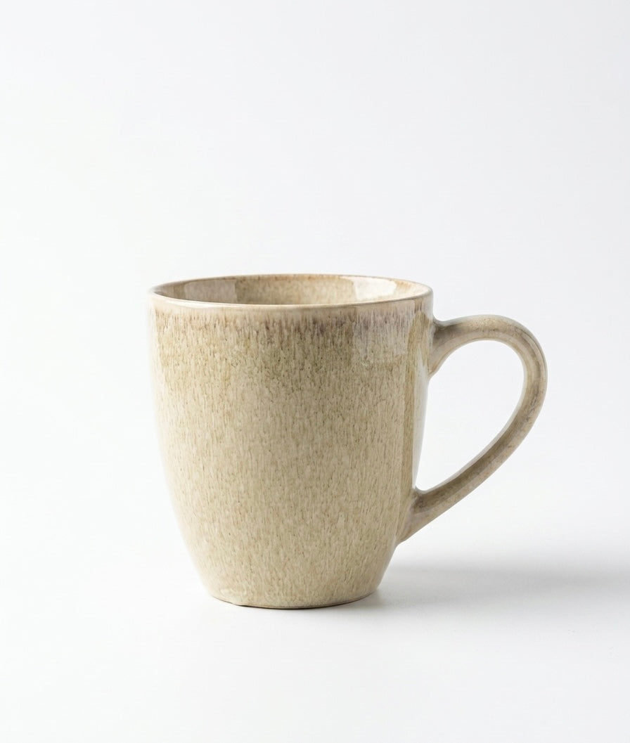 Beige Glossy Mug