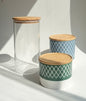 Storage Jars with Bamboo Lids (Set of 3)