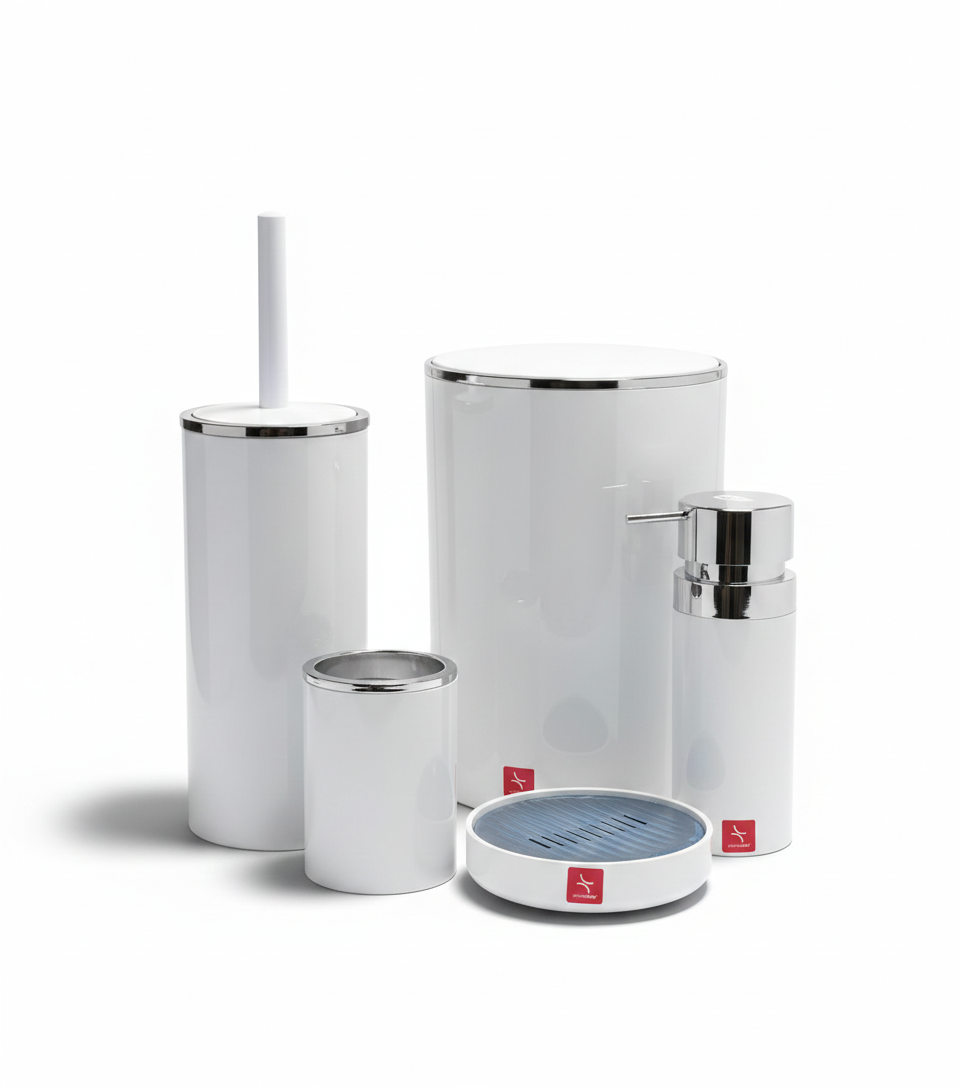Pure Line Bathroom Set (5-Piece Set)