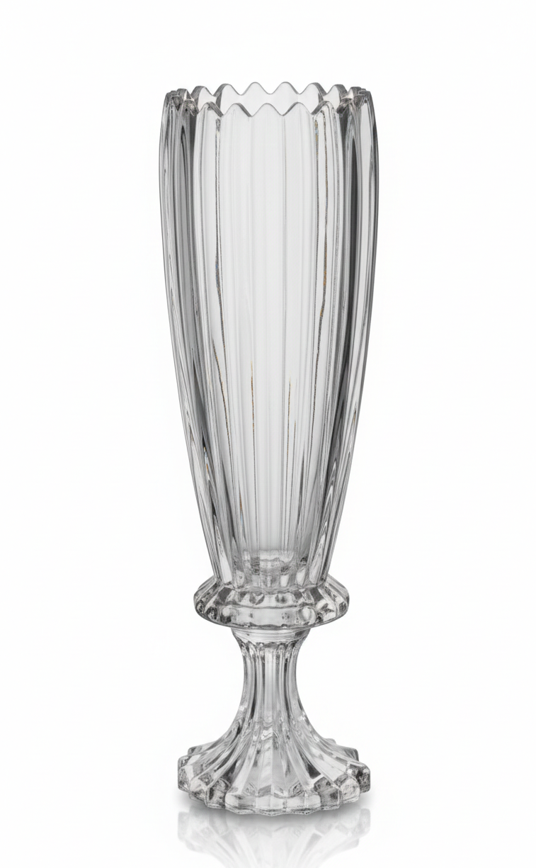 Tall Glass Vase