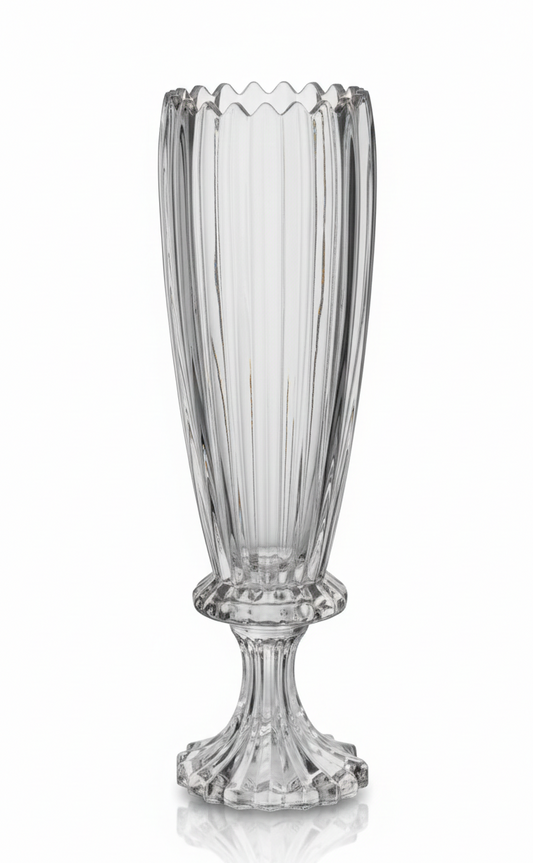 Tall Glass Vase