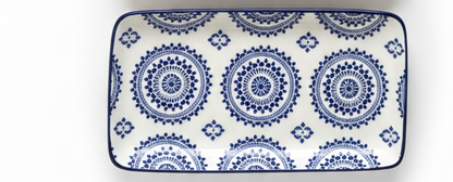 Patterned Serving Plate