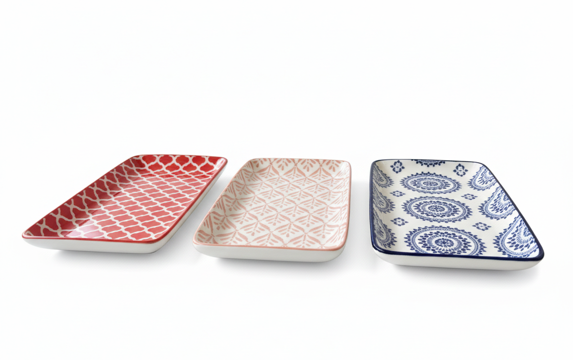 Patterned Serving Plate