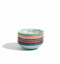 Patterned Mini Dipping Plates (6 Pieces)