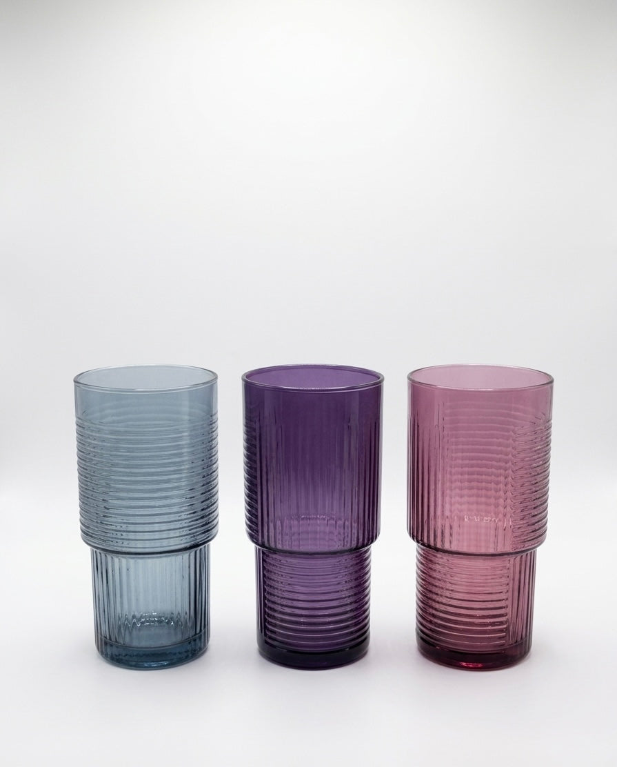 Trio Color Glasses (3 Pieces)