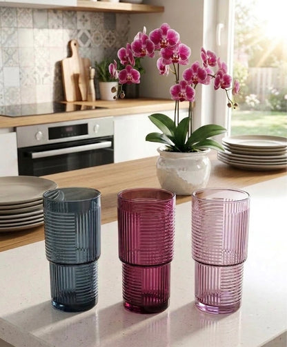 Trio Color Glasses (3 Pieces)