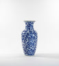 Blue & White Chinaware Ceramic Vase
