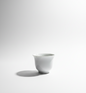 Minimal White Cup (12 Pieces)