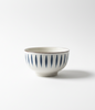 Blue Stripe Ceramic Bowl