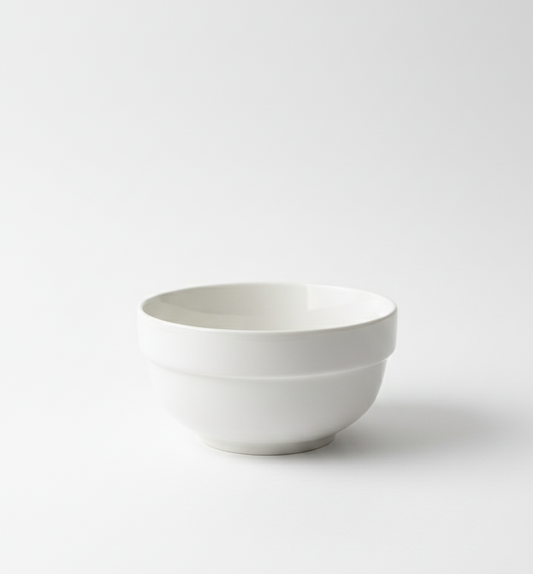 Classic White Ceramic Bowl