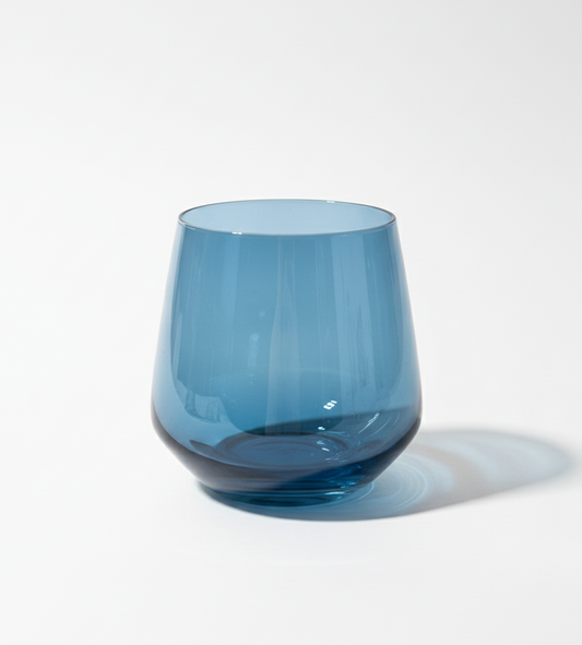Azure Blue Glass (6 Pieces)
