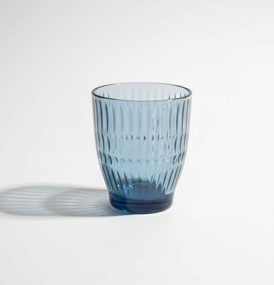 Ripple Blue Glass (6 Pieces)
