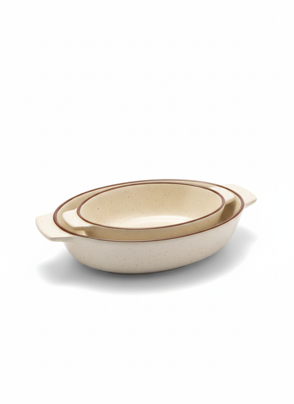 Ceramic Serving Dish with Handles