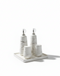 Marble-Effect Oil, Vinegar and Seasoning Set