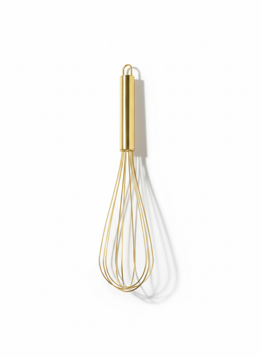 Gold Metalic Whisk