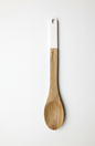 Wooden Spoon with Colored Handle