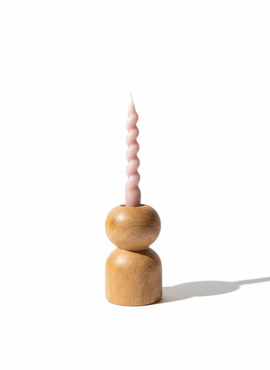 Glass Candle Holder