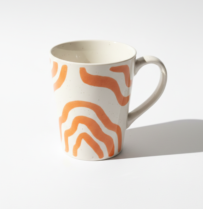 Patterned Ceramic Mug
